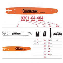 Espadas para procesadora CARLTON 75cm